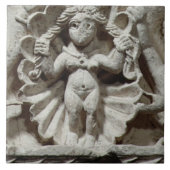 De geboorte van Venus (kalksteen) Tegeltje (Voorkant)