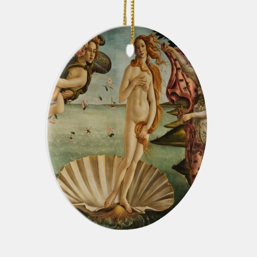 De geboorte van Venus Keramisch Ornament (Rechts)