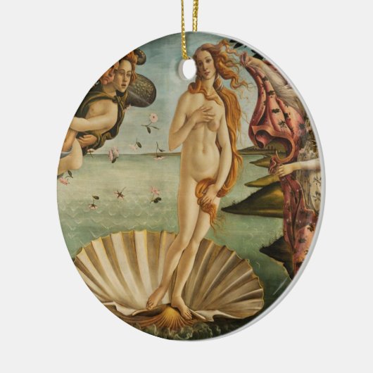 De geboorte van Venus Keramisch Ornament (Links)