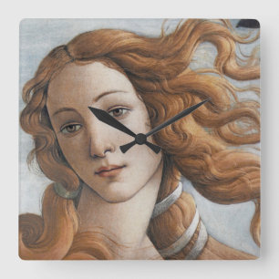 De geboorte van Venus komt in detail aan de orde Vierkante Klok