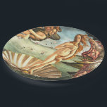 De geboorte van Venus Papieren Bordje<br><div class="desc">De kunstwerken van Venus A van de Florentijnse schilder Sandro Botticelli. Het schildert tussen 1484 en 1486 en toont de godin van de liefde Venus, nadat het uit het zee is gekomen als volwassen vrouw, staat Venus op een kudde, geblazen door Zephyr, god van de westwind.Horae, de godinnen van de...</div>