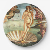 De geboorte van Venus Papieren Bordje (Voorkant)