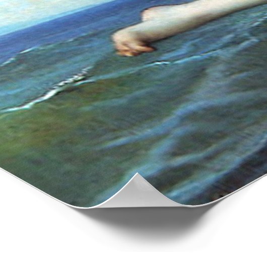 De geboorte van Venus Poster (Hoek)