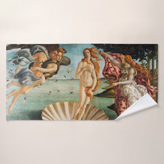 De geboorte van Venus, Sandro Botticelli, 1485 Badhanddoek (Badhanddoek)