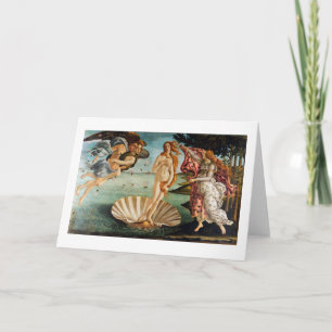 De geboorte van Venus, Sandro Botticelli, 1485 Kaart