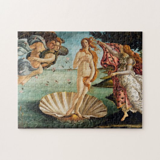 De geboorte van Venus, Sandro Botticelli, 1485 Legpuzzel (Horizontaal)
