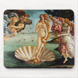 De geboorte van Venus, Sandro Botticelli, 1485 Muismat