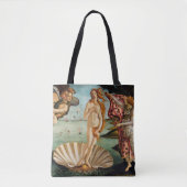 De geboorte van Venus, Sandro Botticelli, 1485 Tote Bag (Voorkant)