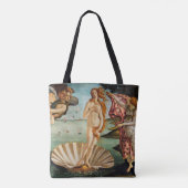 De geboorte van Venus, Sandro Botticelli, 1485 Tote Bag (Achterkant)