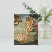 De geboorte van Venus - Sandro Botticelli Briefkaart (Staand voorkant)