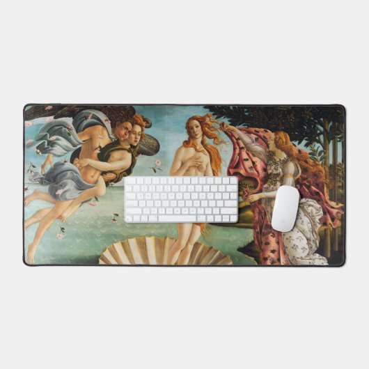 De geboorte van Venus, Sandro Botticelli Bureaumat (Keyboard & Muis)