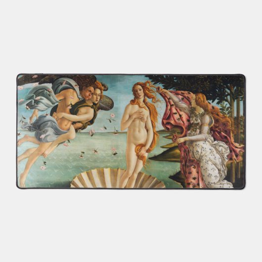 De geboorte van Venus, Sandro Botticelli Bureaumat (Voorkant)