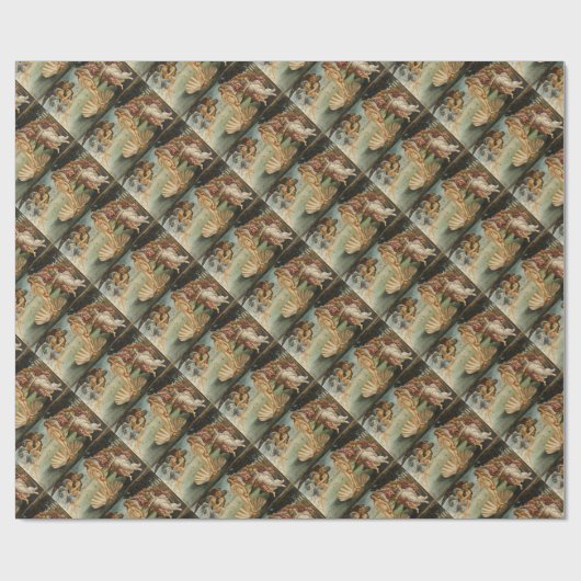 De geboorte van Venus - Sandro Botticelli Cadeaupapier (Vlak)