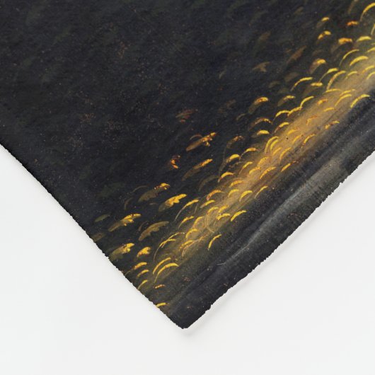 De geboorte van Venus, Sandro Botticelli Fleece Deken (Hoek)