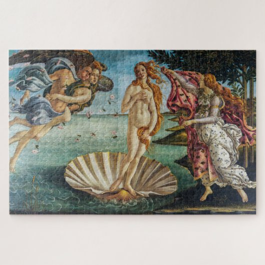 De geboorte van Venus | Sandro Botticelli | Legpuzzel (Horizontaal)