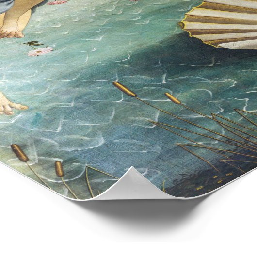 De geboorte van Venus | Sandro Botticelli | Poster (Hoek)