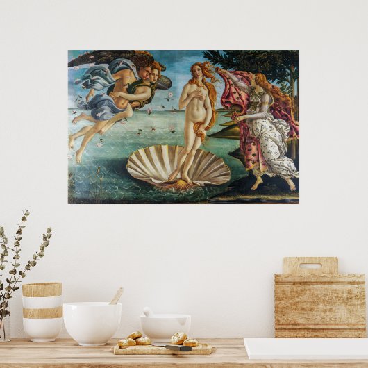De Geboorte van Venus | Sandro Botticelli | Poster (Keuken)