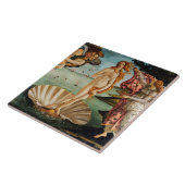 De geboorte van Venus, Sandro Botticelli Tegeltje (Zijkant)