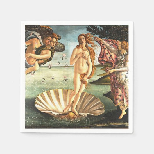 De geboorte van Venus Servetten (Voorkant)