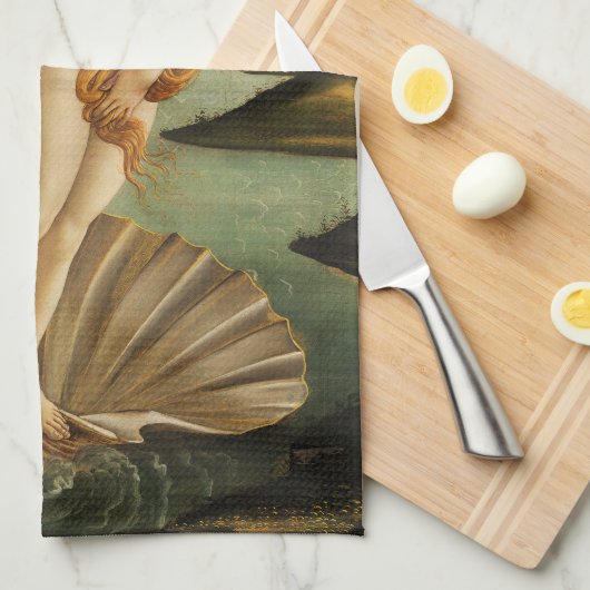 De geboorte van Venus Theedoek (Quarter Fold)