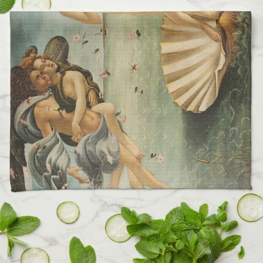 De geboorte van Venus Theedoek (Gevouwen)