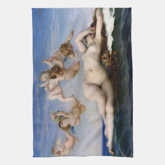 De geboorte van Venus Theedoek (Verticaal)