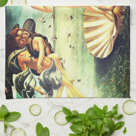 De geboorte van Venus Theedoek (Gevouwen)