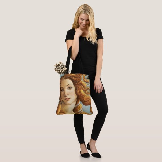 De geboorte van Venus Tote Bag (Op model)