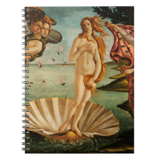 De Geboorte van Venus van Botticelli Notitieboek