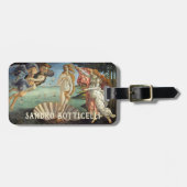 De geboorte van Venus van Sandro Botticelli Bagagelabel (Voorkant horizontaal)