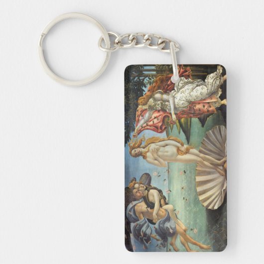 De Geboorte van Venus van Sandro Botticelli Sleutelhanger (Voorkant)