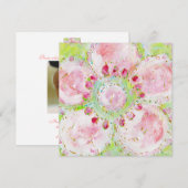 de geboorteaankondiging van Le Printemps Aankondiging (Voorkant / Achterkant)