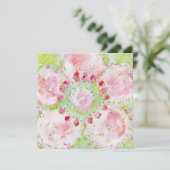 de geboorteaankondiging van Le Printemps Aankondiging (Staand voorkant)