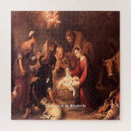 De Geboorteherders 1668 Schrift Legpuzzel