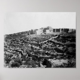 De Geboortekerk in Bethlehem Poster