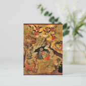 De Geboortekorthodoxe Christelijke Icoon Briefkaart (Staand voorkant)