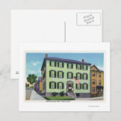 De geboorteplaats van de dichter Longmede Briefkaart (Voorkant / Achterkant)