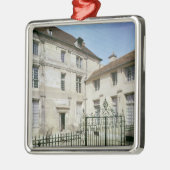 De geboorteplaats van Jean de la Fontaine Metalen Ornament (Links)