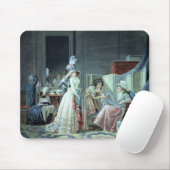 De geborduurde cupid muismat (Met muis)