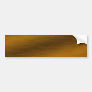 De geborstelde Achtergrond van het Brons Bumpersticker