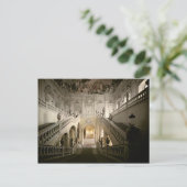 De gebouwde trap, 1719-44 briefkaart (Staand voorkant)