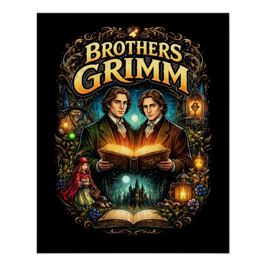 De gebroeders Grimm Perfect Poster (Voorkant)