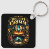 De Gebroeders Grimm Sleutelhanger (Achterkant)