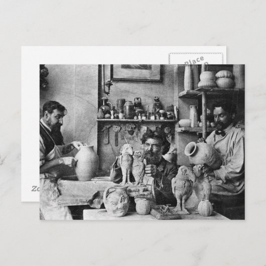 De gebroeders Martin Briefkaart (Voorkant / Achterkant)