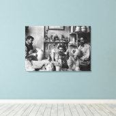 De gebroeders Martin Canvas Afdruk (Insitu (Houten vloer))