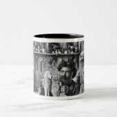 De gebroeders Martin Tweekleurige Koffiemok (Center)