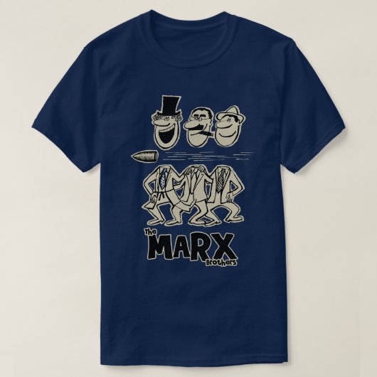 De gebroeders Marx Duck Soup T-shirt (Design voorkant)