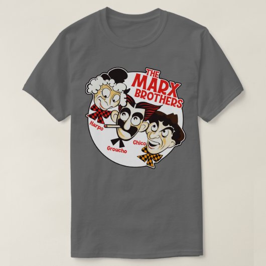 De gebroeders Marx T-shirt (Design voorkant)