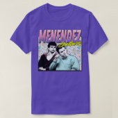 De gebroeders Menendez 90s vormden retro graphics  T-shirt (Design voorkant)