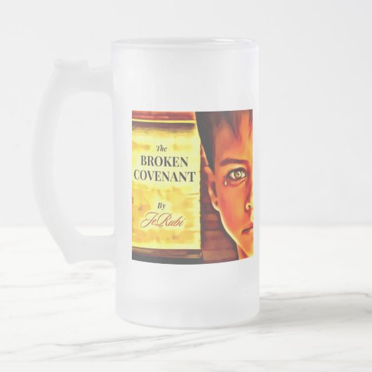 De Gebroken Covenant-Pint Vorstglas Bierpul Matglas Bierpul (Links)